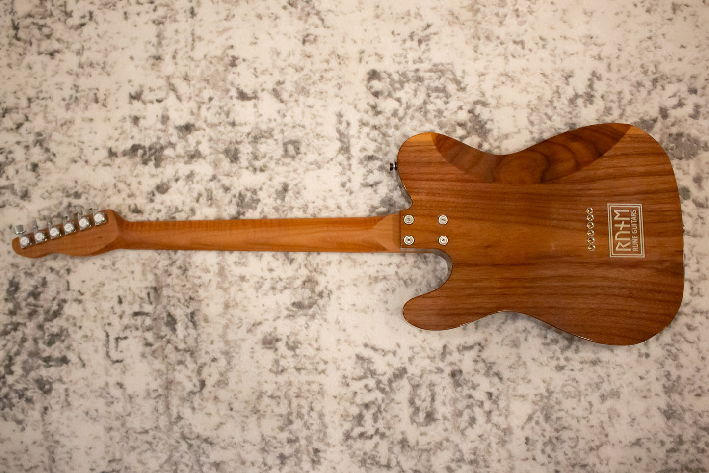 T-Style Walnut Floral w/case
