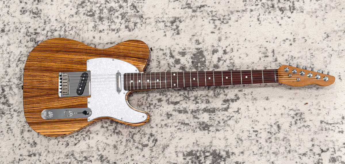 T-Style Zebrawood, full front view