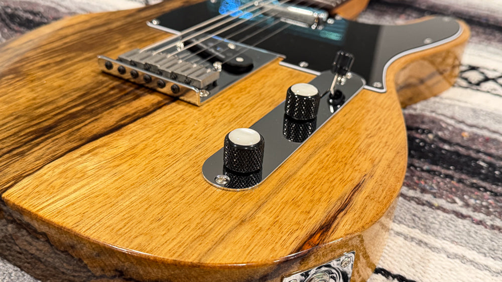 T-Style Black Limba w/case