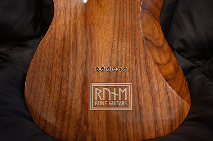 T-Style Walnut Floral w/case