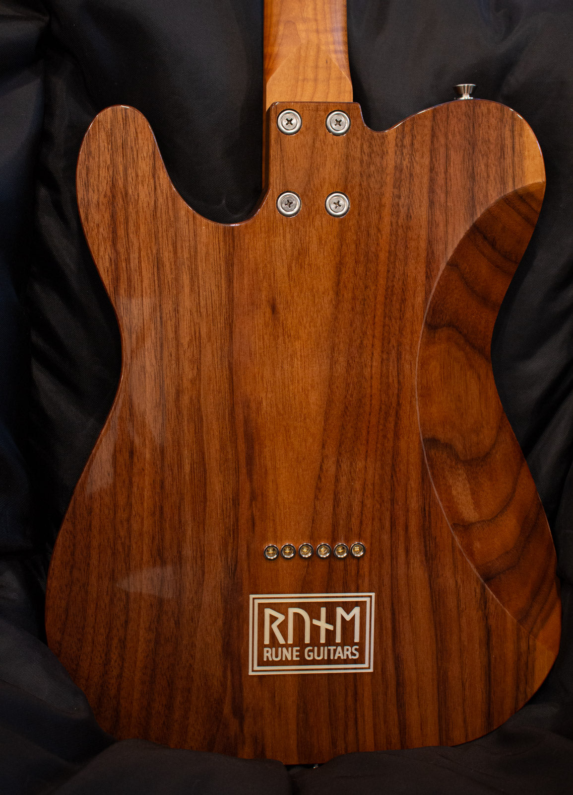 T-Style Walnut Floral w/case