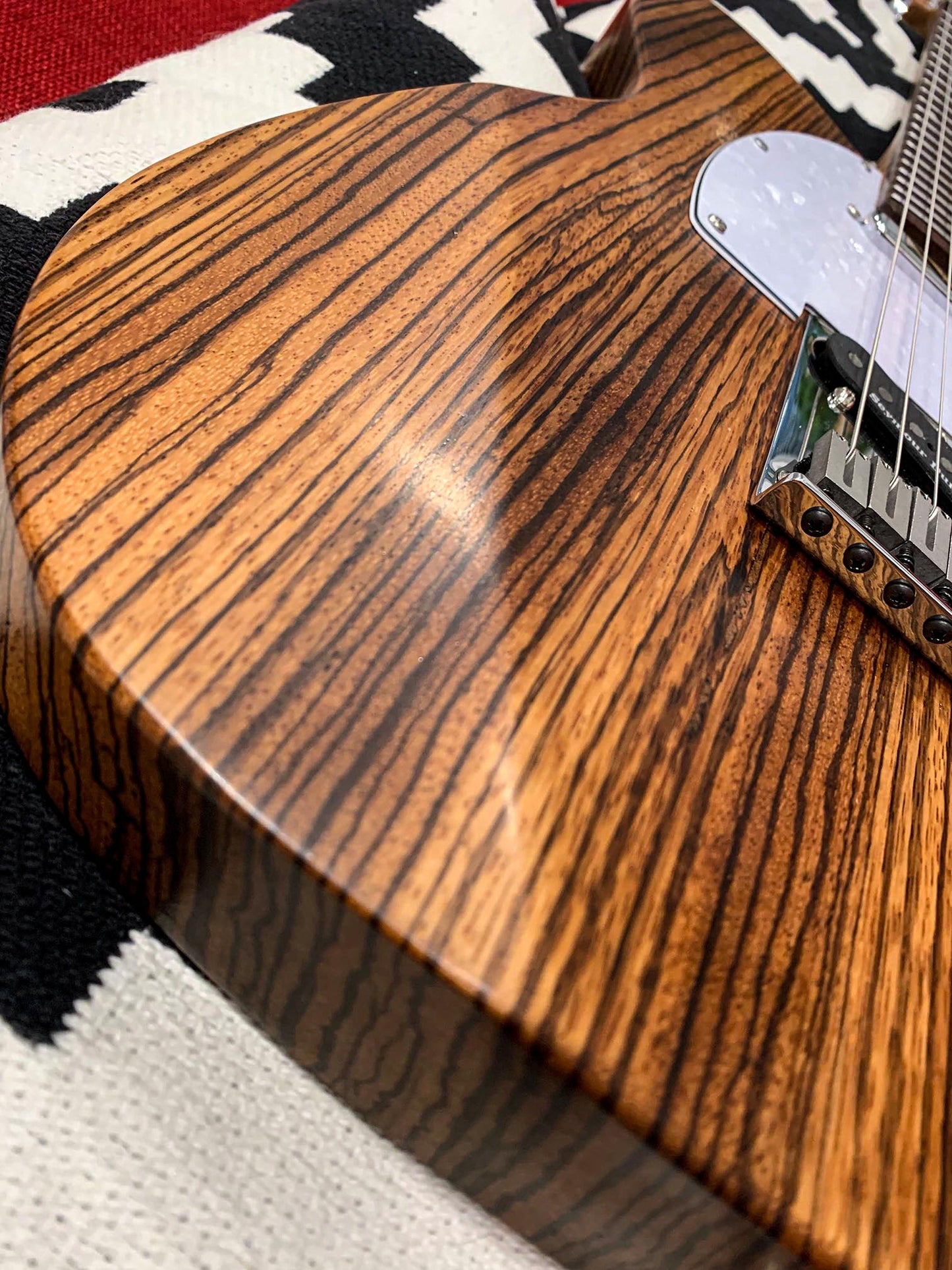 T-Style Zebrawood w/case