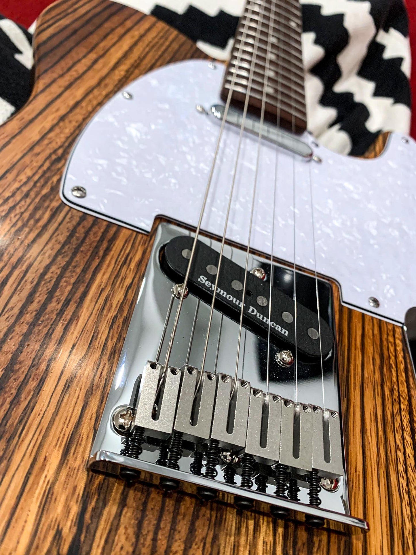 T-Style Zebrawood w/case