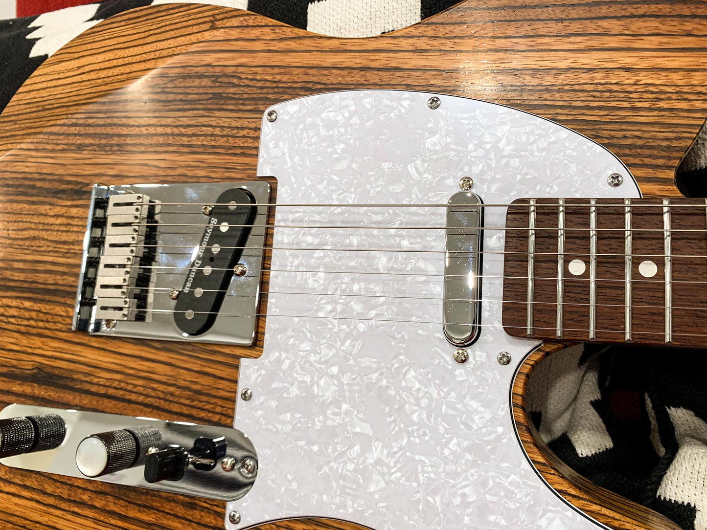 T-Style Zebrawood w/case