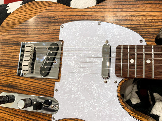 T-Style Zebrawood w/case