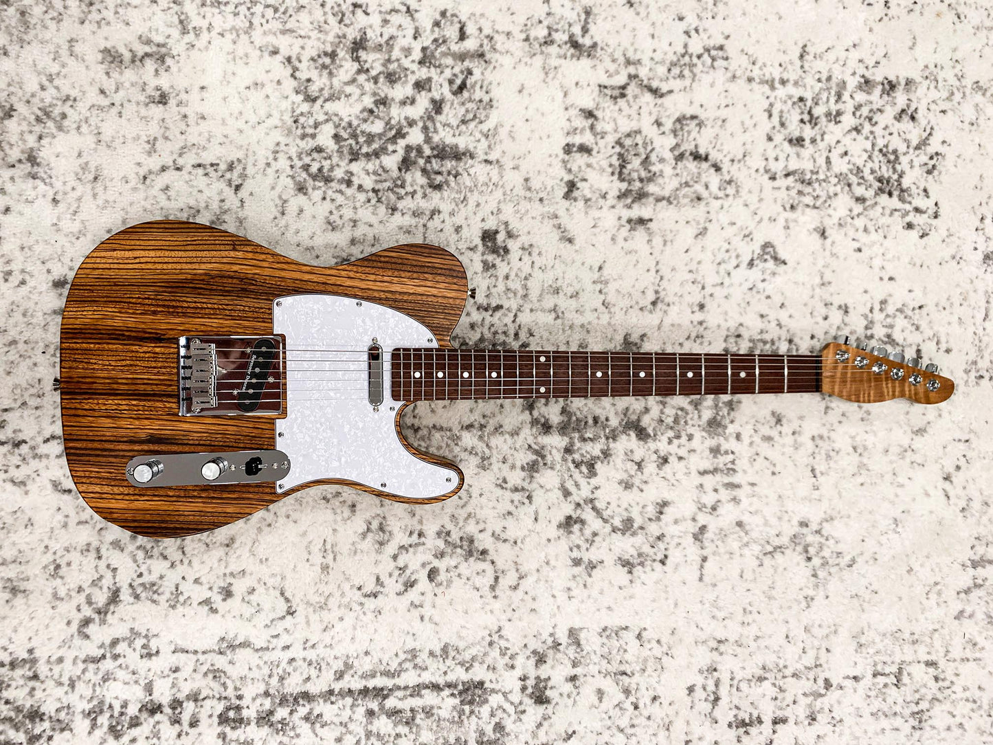 T-Style Zebrawood w/case